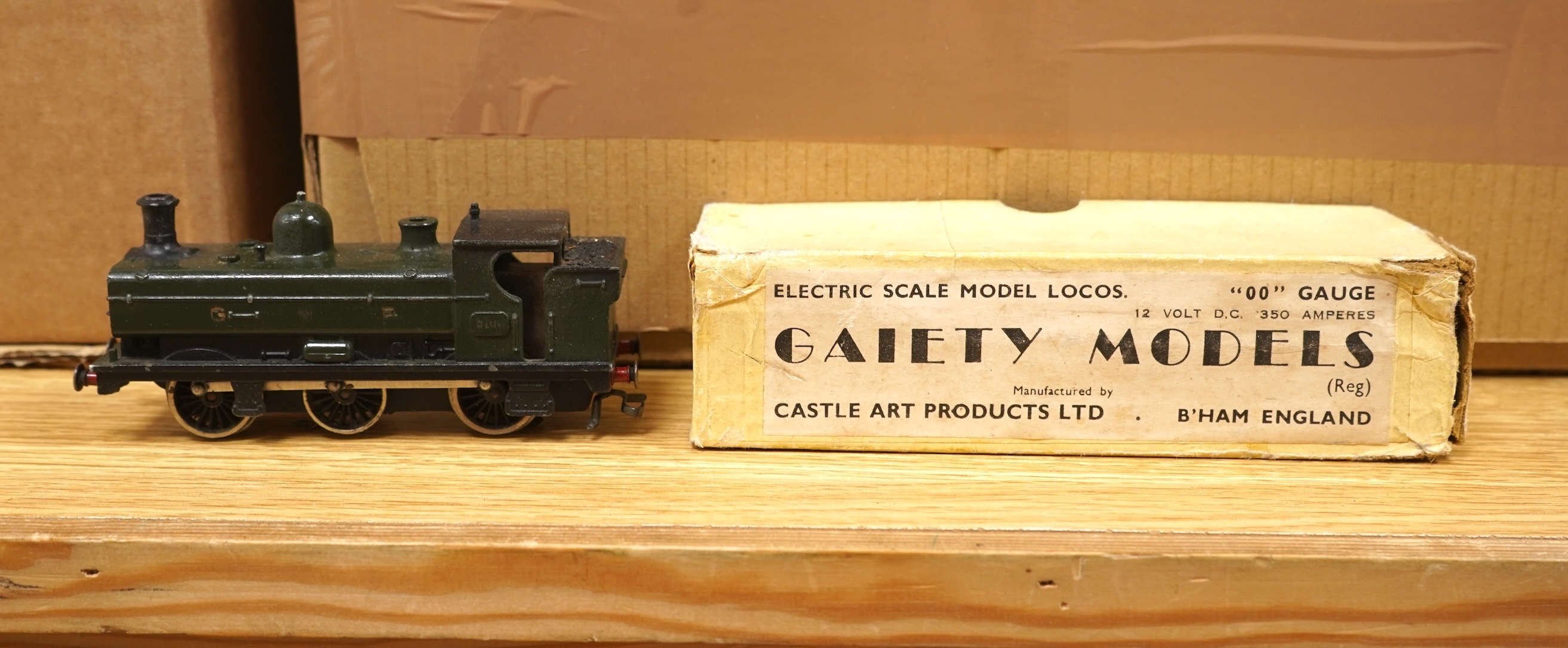 A quantity of Hornby Dublo for 3 rail running, including; an LMS Tank Goods Train set, comprising of an LMS class N2 0-6-2T locomotive, 6917, and wagons, together with the remains of another goods train set, including a